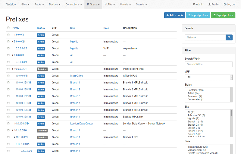 نت باکس – ابزار مدیریت آدرس IP و دیتا سنتر