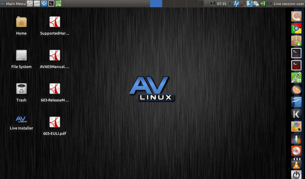 AV Linux: توزیعی قدرتمند برای ویرایش صوت و تصویرAV Linux با نرم‌افزارهای حرفه‌ای از پیش نصب‌شده، گزینه‌ای ایده‌آل برای تولیدکنندگان محتوای چندرسانه‌ای است.