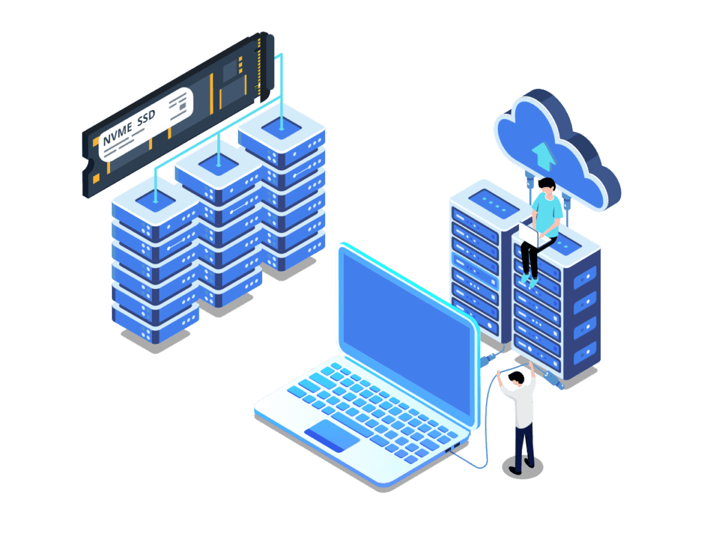 سرور مجازی NVMe با سرعت بالا و عملکرد پایدار برای سایت‌ها و پروژه‌های سنگین