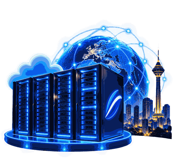 سرور مجازی رسپینا در تهران با شبکه 10Gbps و IP اختصاصی ایران